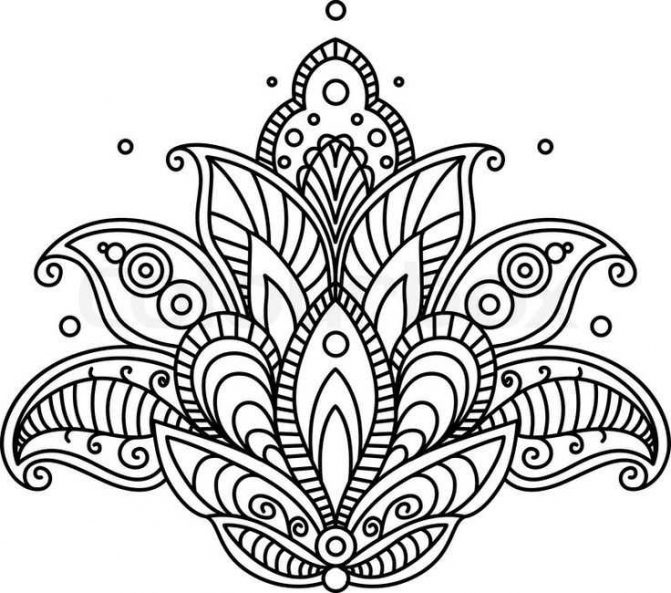 671x593 Coloring Pages Flower Drawing Designs Flowers Drawings Tattoo