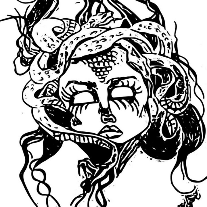 Medusa Drawing at GetDrawings | Free download