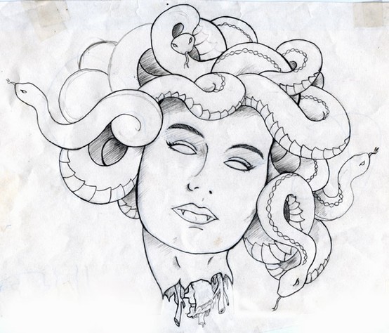 554x474 Suddenly I Like The Idea Of A Medusa Tattoo Projects To Try