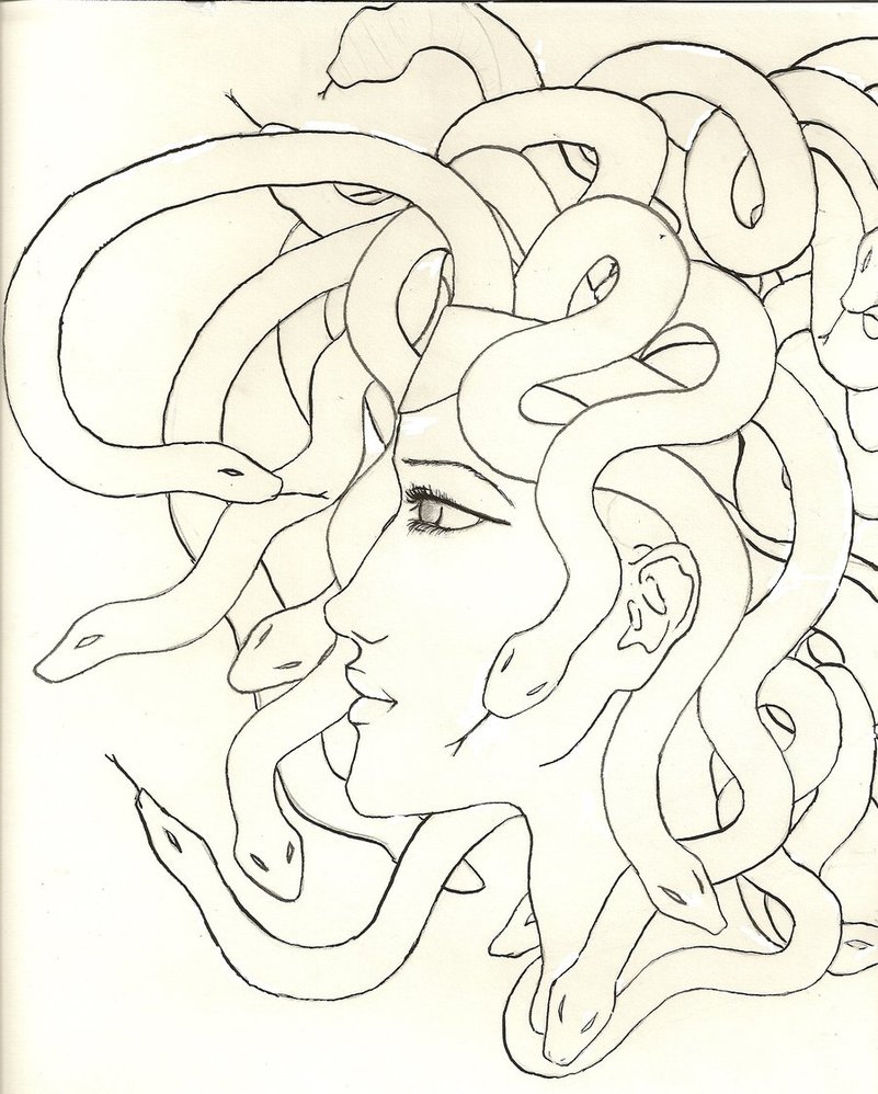 801x998 Medusa Wip By Magickbender
