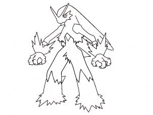 302x227 How To Draw Blaziken