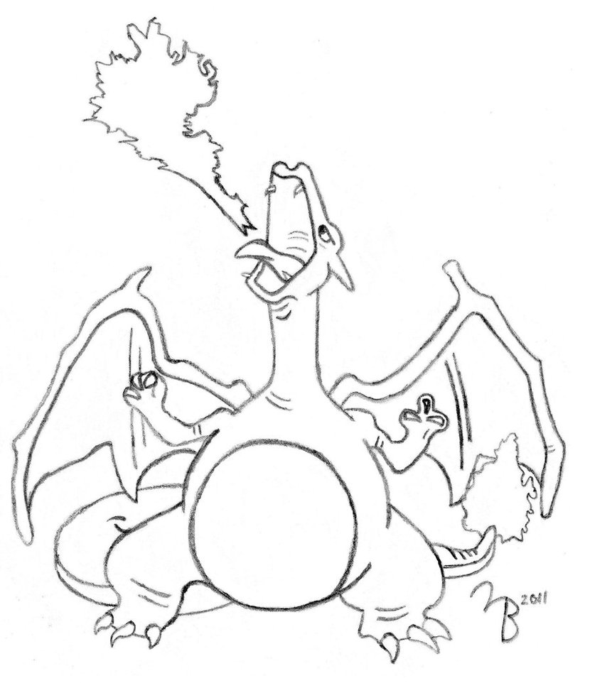 830x962 Pokemon Charizard