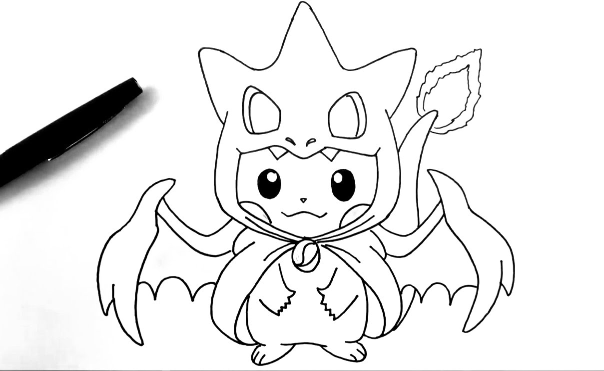 1209x742 Pokemon Drawings