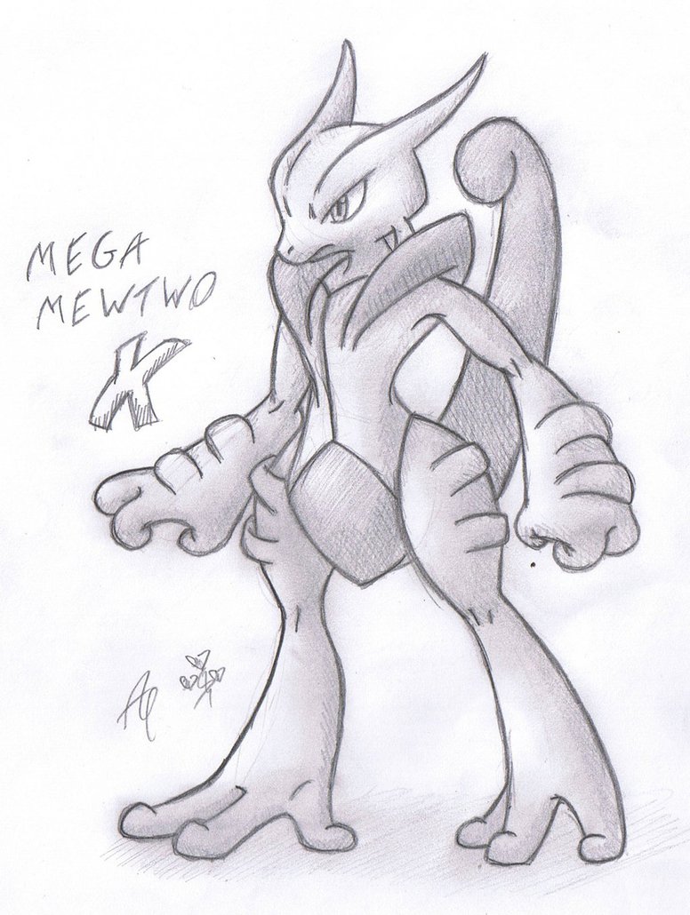 776x1030 Mega Mewtwo X By Ar Ameth