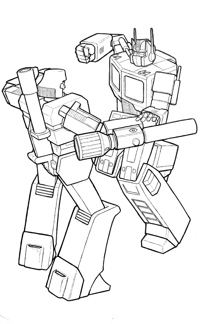 702x1139 Optimus Prime Vs Megatron By Joed1980