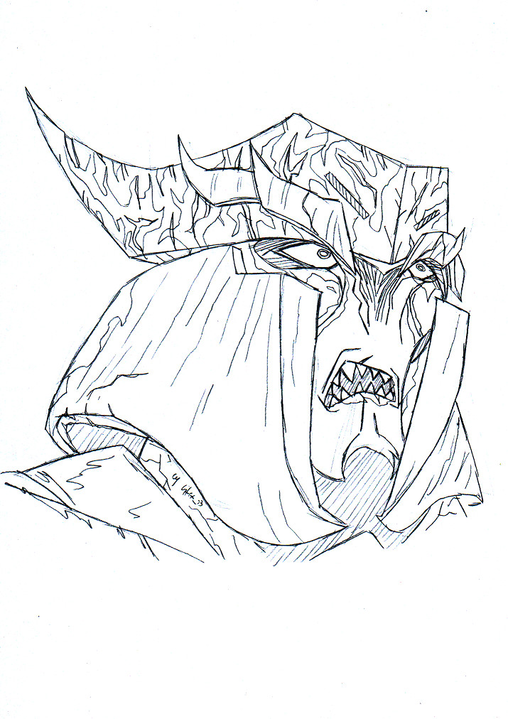 715x1012 Transformers Unitron (Megatron) By Bitex93