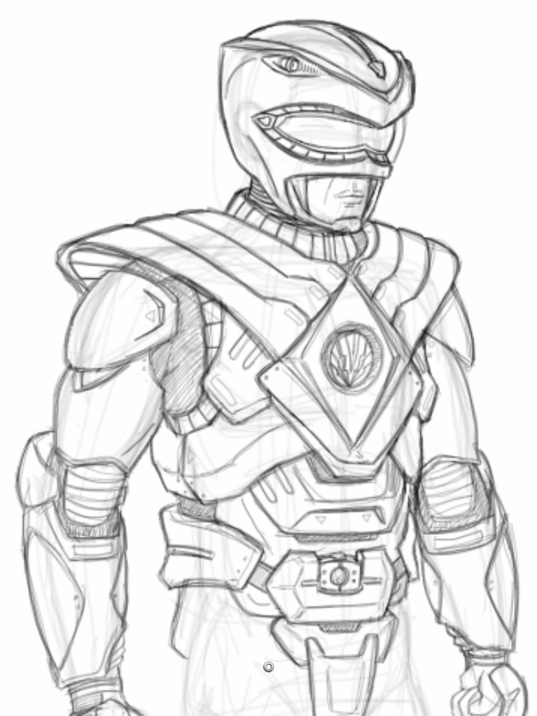 768x1024 Power Ranger Concept 03 By Torsoboyprints