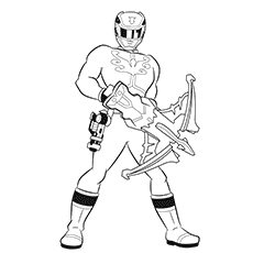 230x230 Top 35 Free Printable Power Rangers Coloring Pages Online