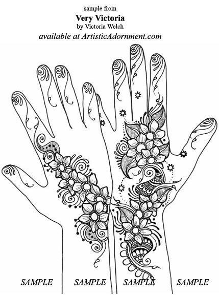 Mehndi Design Drawing at GetDrawings | Free download