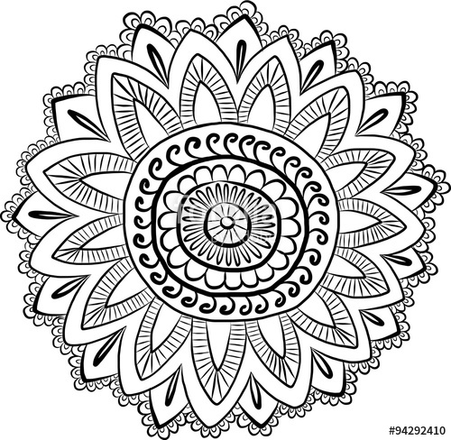 The best free Mehndi drawing images. Download from 299 free drawings of ...