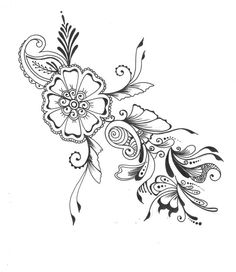 236x272 Drawn Mehndi Artistic