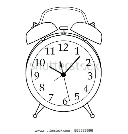 450x470 Drawing Of Wall Clock Office Clocks Sale Large Image