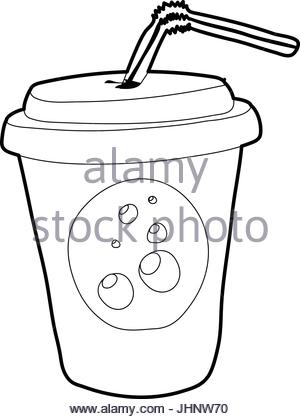 300x419 Outline Ice Cube Cold Frozen Vector Illustration Eps 10 Stock