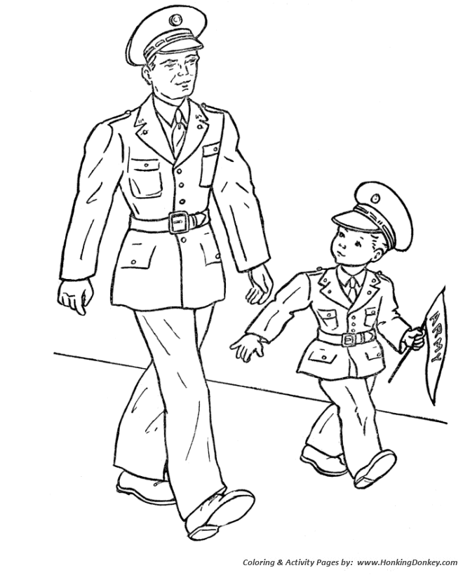 670x820 Memorial Day Coloring Pages