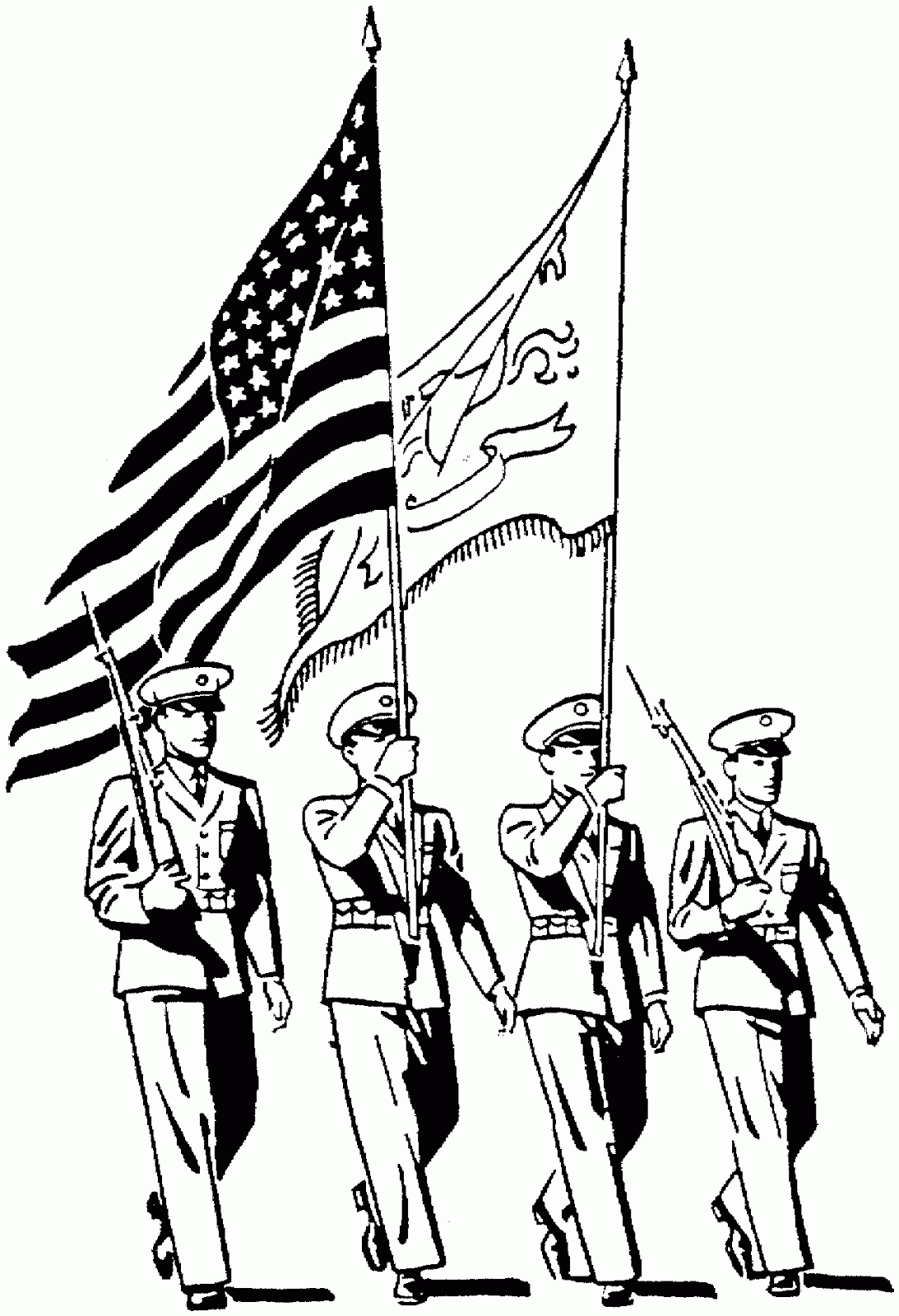 1093x1600 Memorial Day Coloring Pages