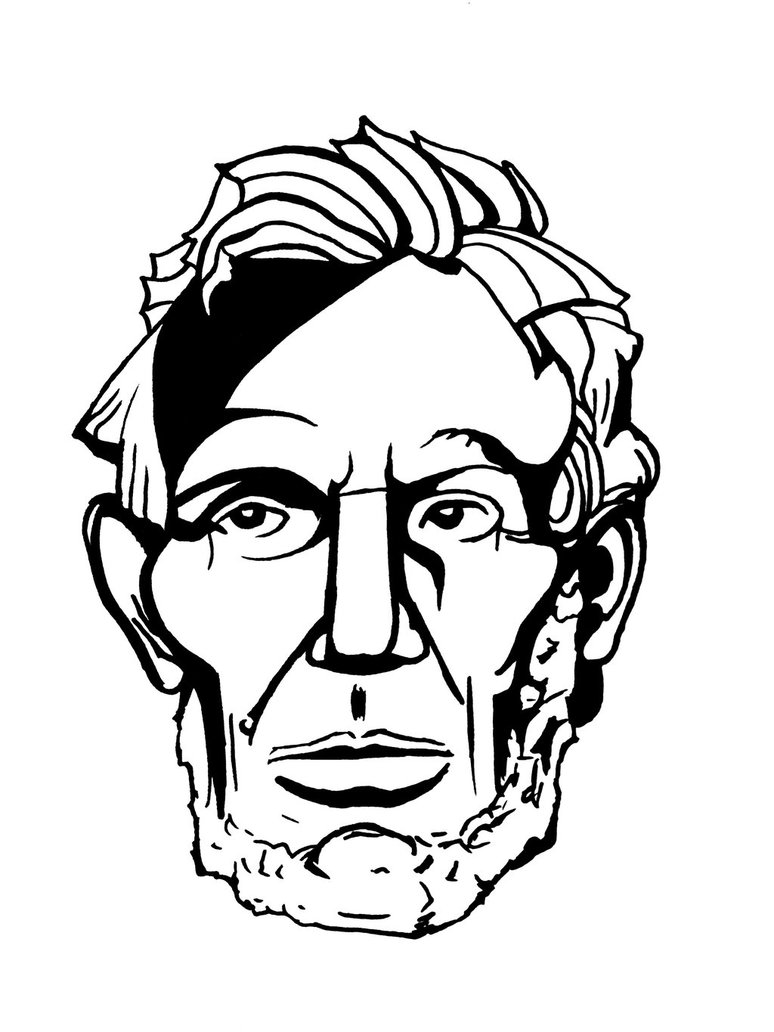 774x1032 Lincoln Memorial Contrast Drawing By Dargoe