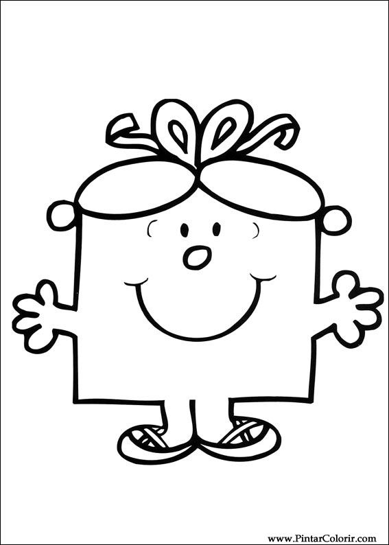 567x794 Drawings To Paint Amp Colour Mr Men