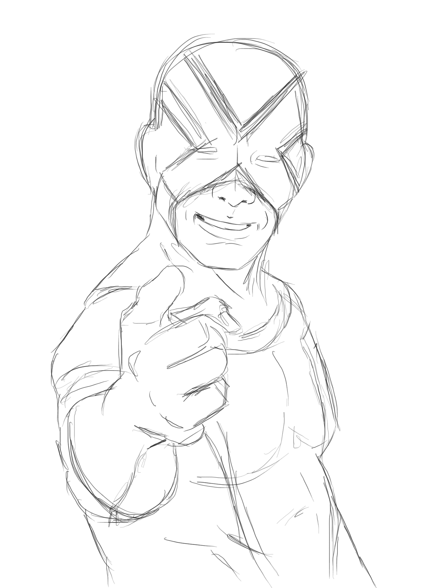 1469x2006 Cyclops New X Men Sketch 2 By Ivo0599