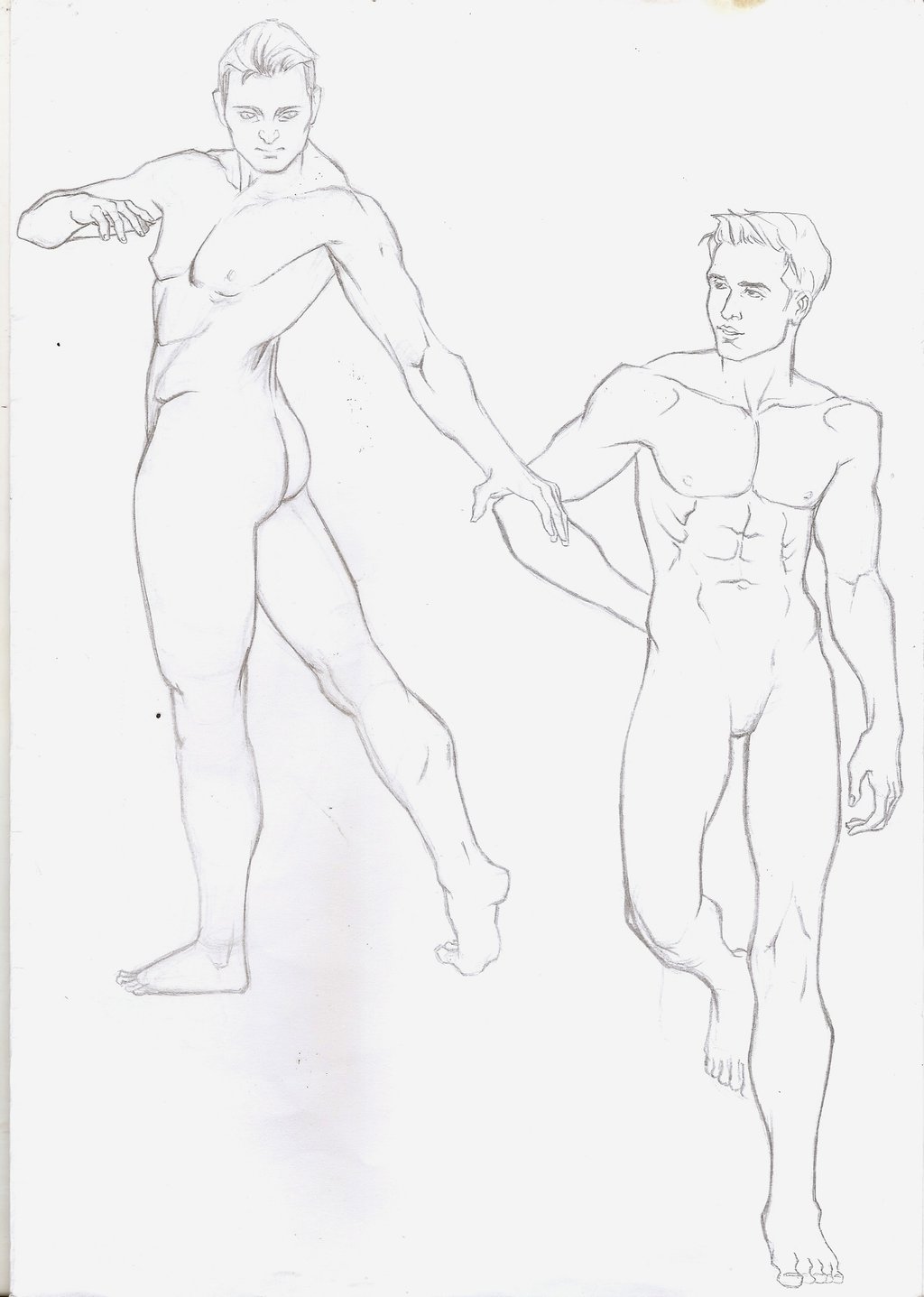 1024x1437 Men Sketches By Lovely Bacar