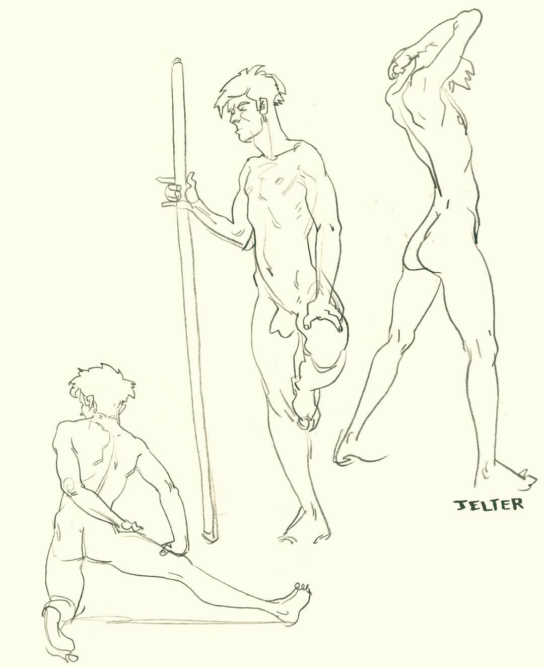 1080x1323 Ben Jelter Art A Few 3 Minute Poses