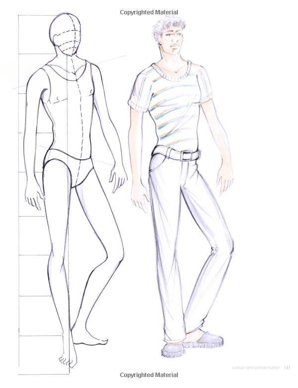 600x781 Men Fashion Drawings