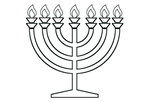 600x425 Pretty Menorah Coloring Page Crayola Photo Pages Ideas Reviews