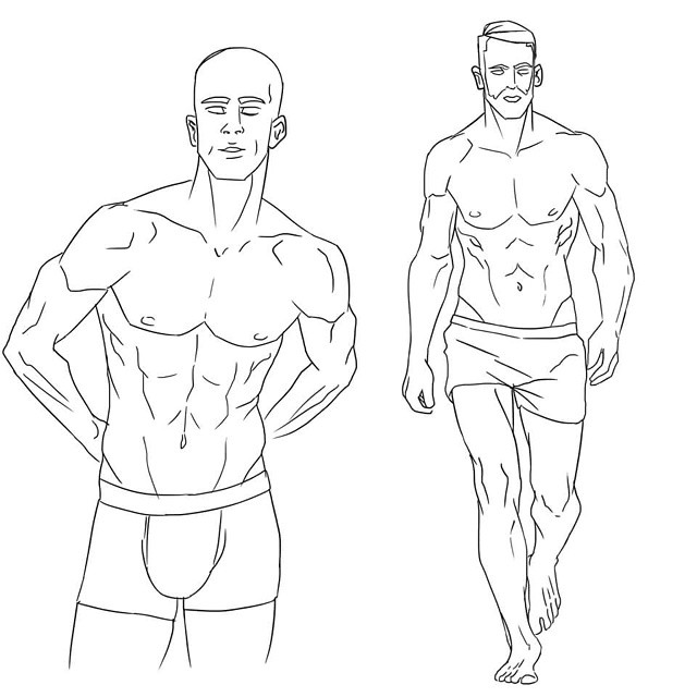 640x640 Draw Body Drawing Sketch On Instagram