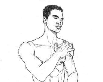 340x270 Paintings Drawings And Prints Of The Male By Simonsonmaleart