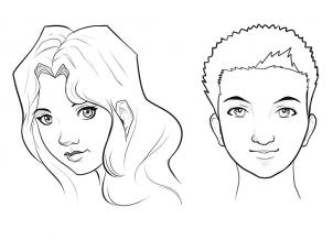 302x218 Photos Draw A Boys Face,