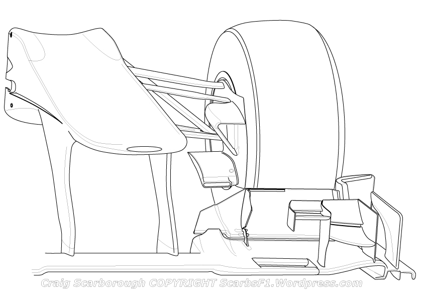 842x595 Mercedes F Duct Front Wing Scarbsf1's Blog