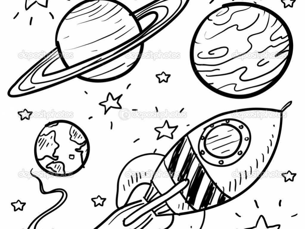 1024x768 Planet Earth Coloring Pages To Download Complete Planets Printable
