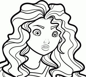 302x271 How To Draw How To Draw Brave, Merida