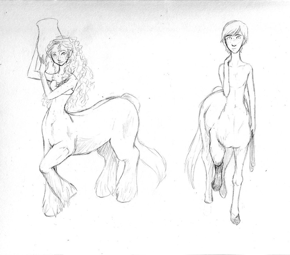 952x838 Merida And Hiccup Centaurs By Hiddenwriterspirit