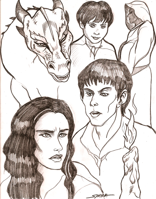 625x800 Merlin Sketches 3 By Slayersyrena