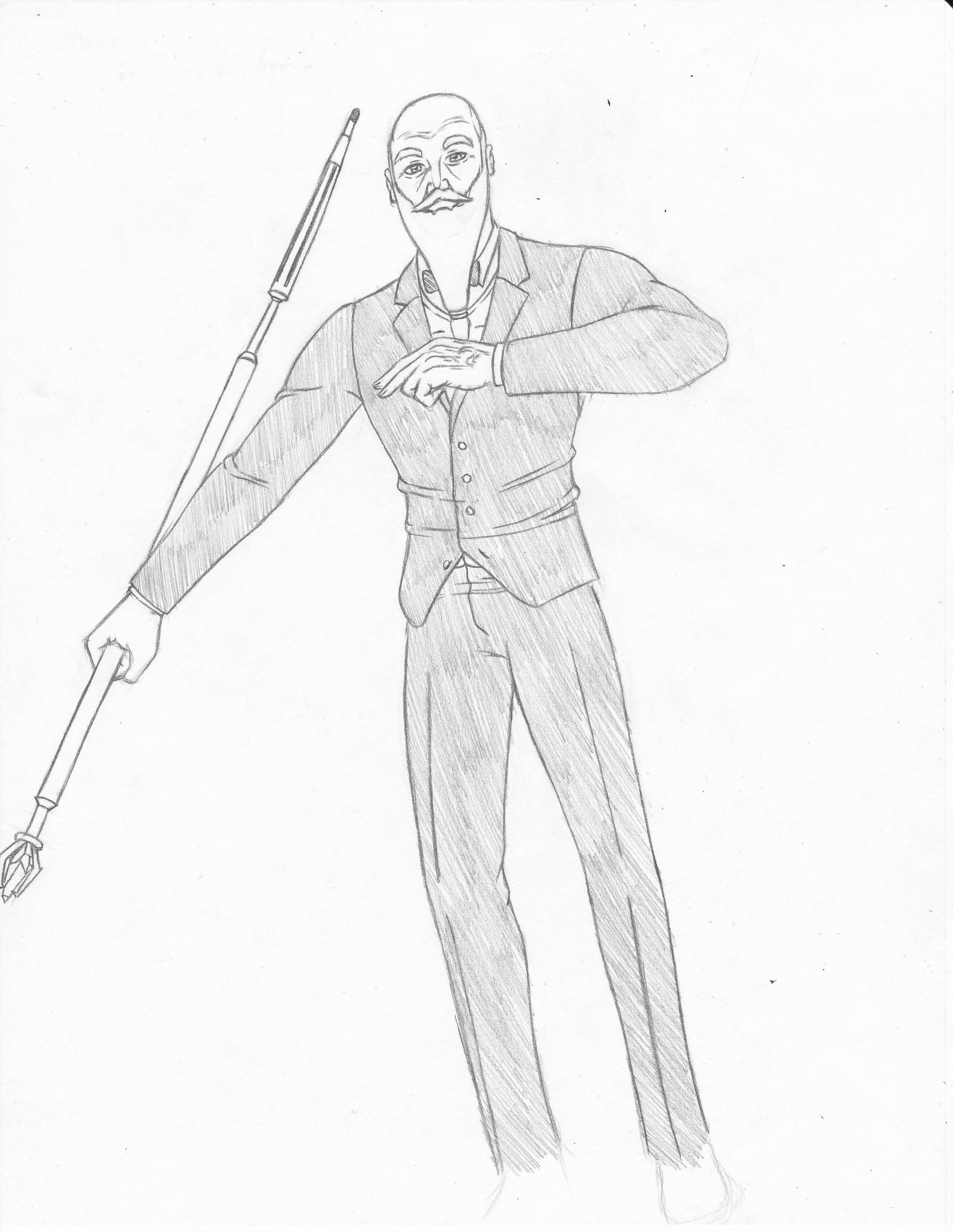 2552x3300 Rwby Oc Professor Merlin By Mr Stricken