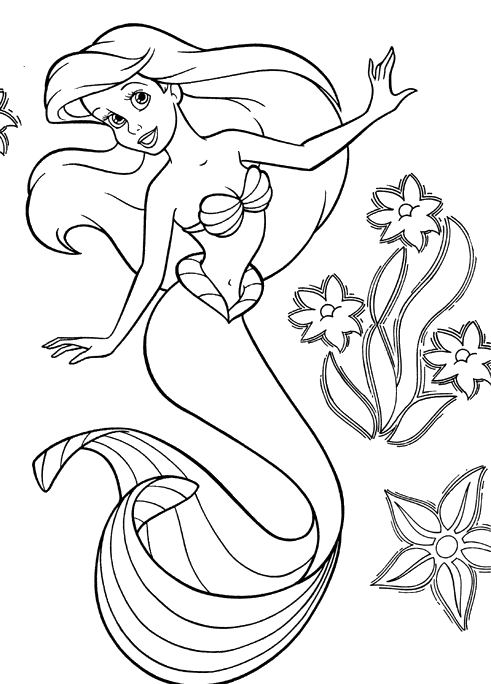 491x684 Free Coloring Pages Of Mermaid2 L M Costuming Sea Creatures