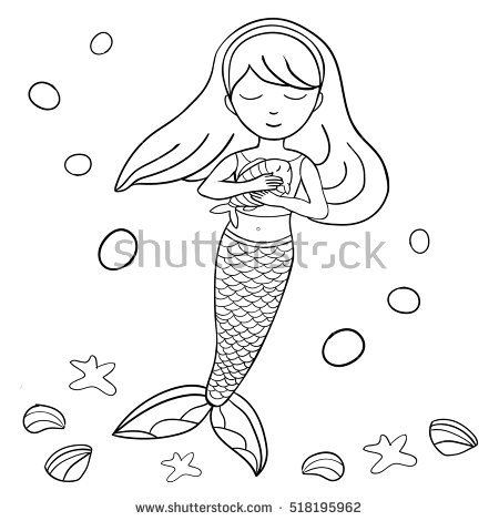 Mermaid Drawing Cliparts at GetDrawings | Free download