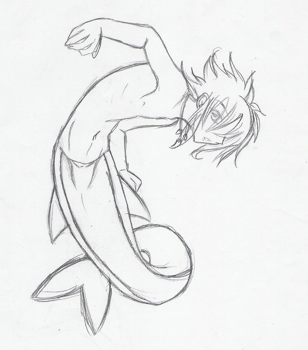 600x681 Merman Drawing Best 25 Mermaid Drawing Tutorial Ideas