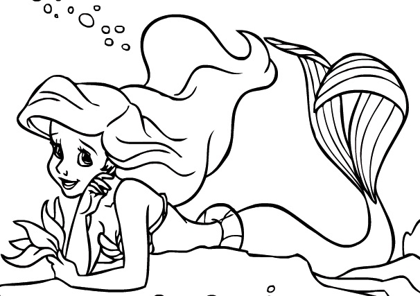 606x427 Coloring Gams Ariel Coloring Game Little Mermaid Games Ideas