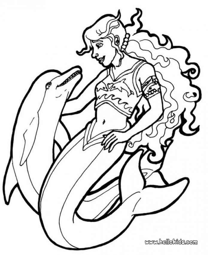 695x850 Mermaid Couple Drawing A Heart Coloring Pages