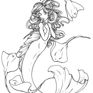 300x300 Adult How To Draw A Mermaid Easy How To Draw A Mermaid Easy Step