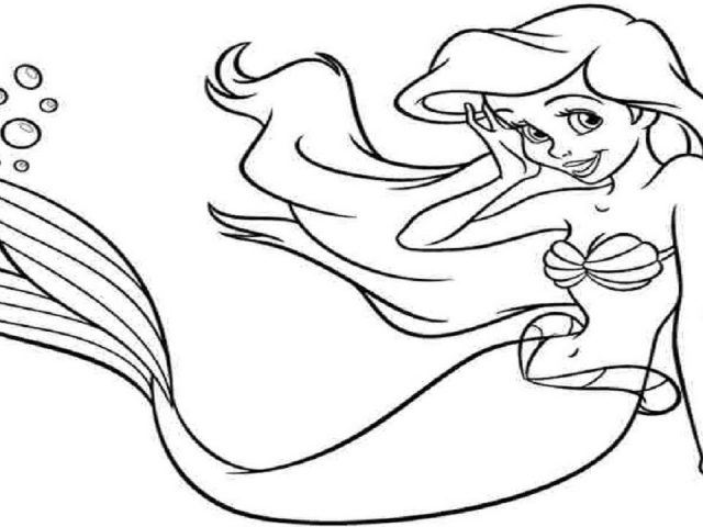 640x480 A Drawing Of A Mermaid How To Draw A Mermaid