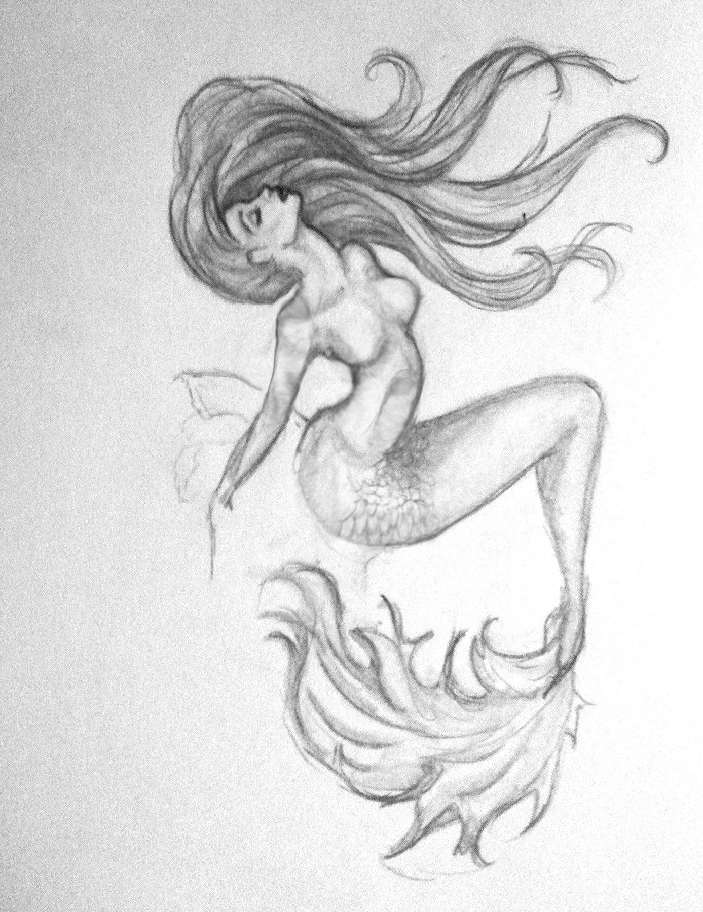 1387x1800 Mermaid Design Mermaid Mermaid, Tattoo And Drawings