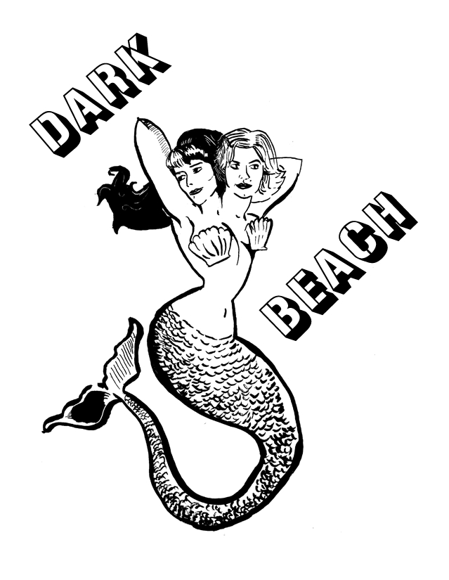 639x825 Dark Beach's Surfpunk I Am A Mermaid