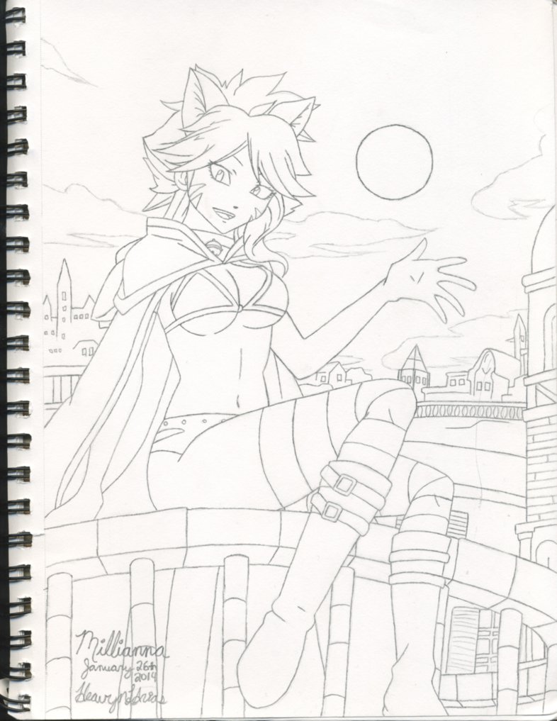 786x1017 Fairy Tail (Mermaid Heel) Millianna By Heavonna