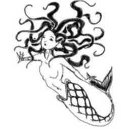 251x266 Tatto Artist Tribal Mermaid Tattoo Design For Body