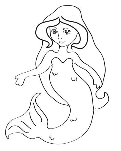 Mermaids Drawing