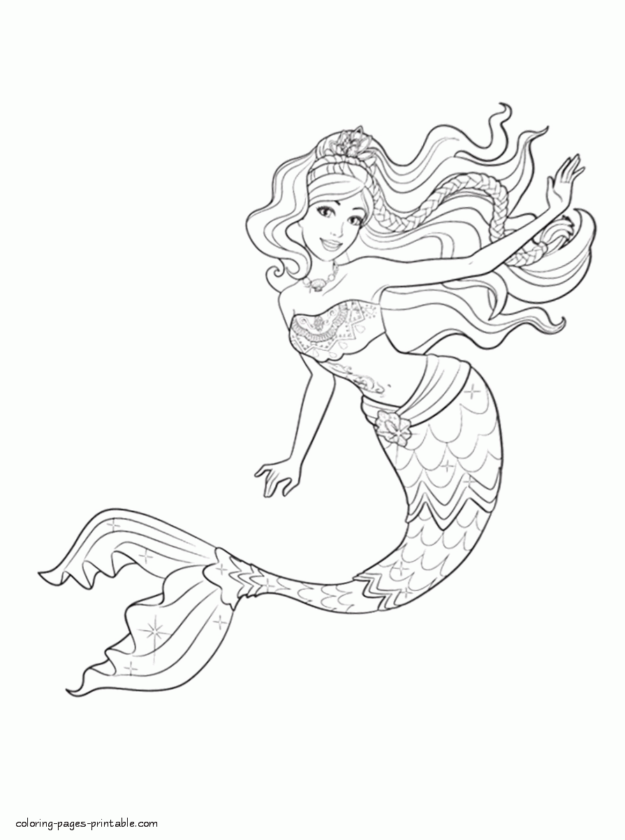 895x1202 Coloring Pages Mermaids Colouring For Funny Draw Image Printable