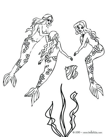 363x470 Coloring Pages Mermaids Printables Free Draw Page Mermaid For Your