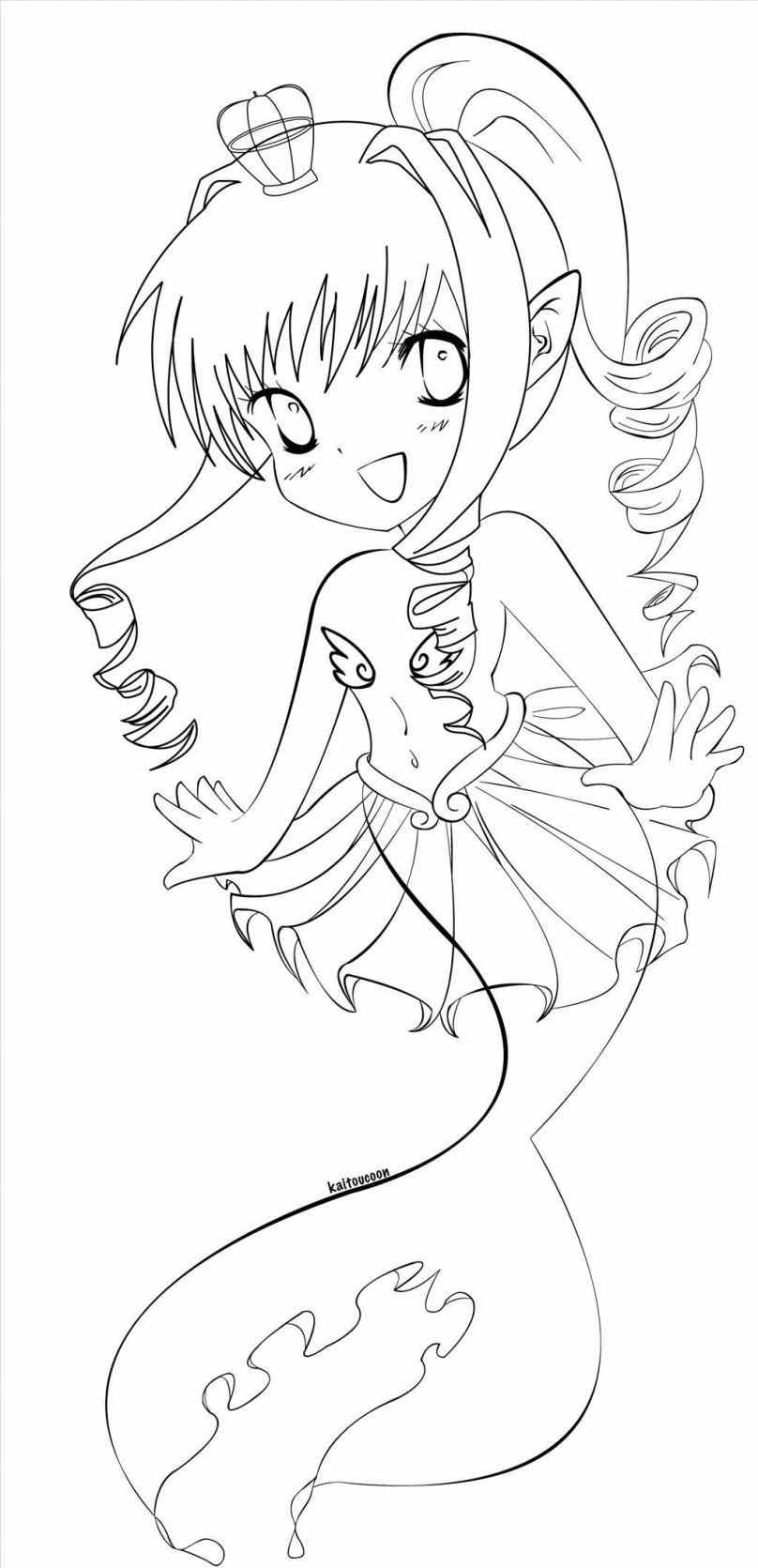 808x1671 Anime Mermaid Coloring Pages